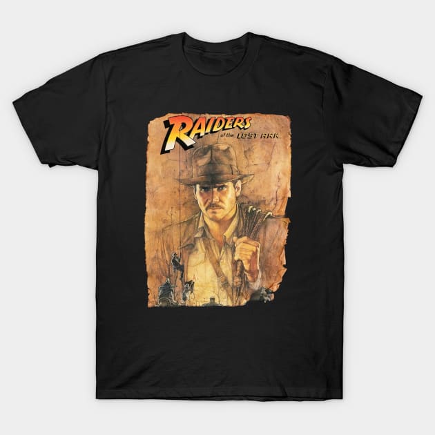 Raiders - Iconic look - vintage T-Shirt by Buff Geeks Art